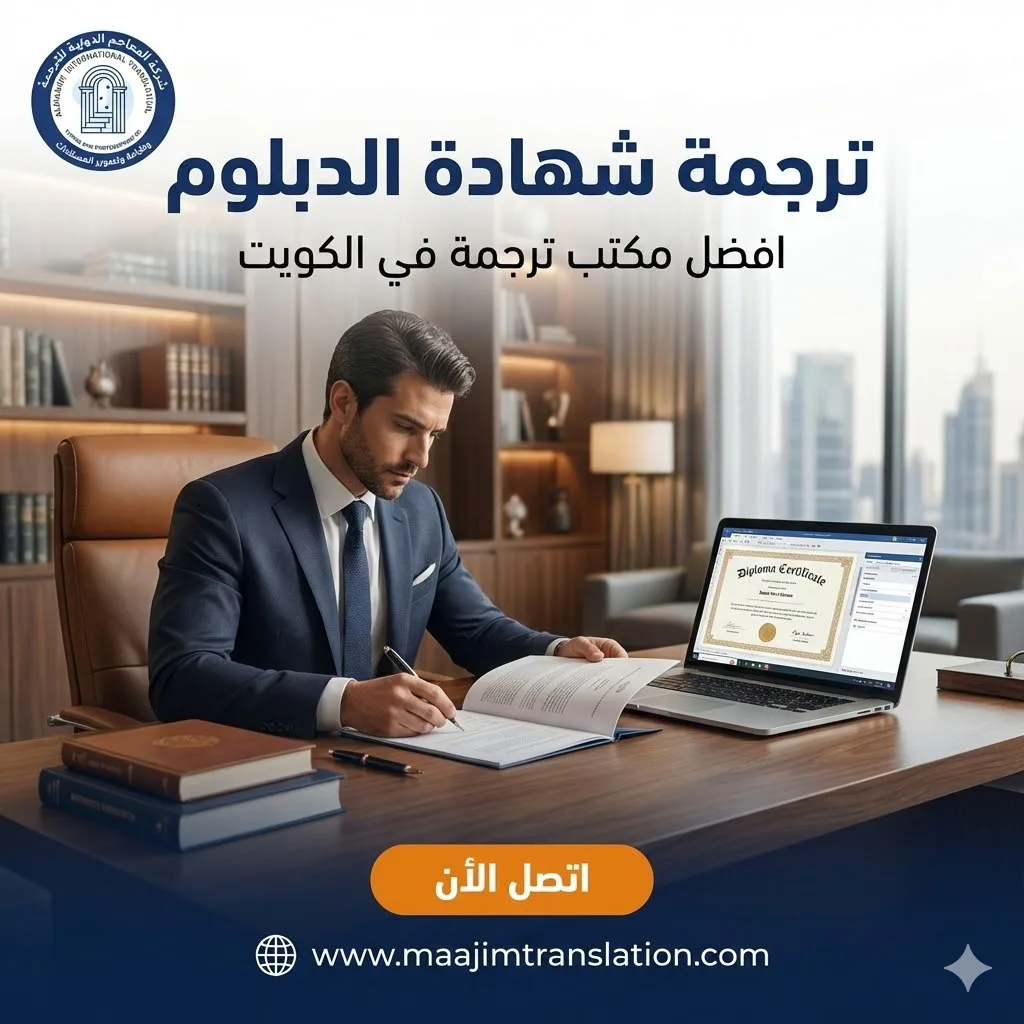 خدمة ترجمة شهادة الدبلوم