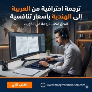 ترجمة احترافية من العربية إلى الهندية بأسعار تنافسية
