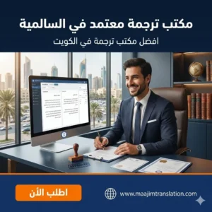 مكتب ترجمة معتمد في السالمية